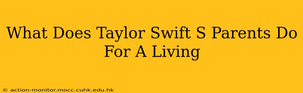 What Does Taylor Swift S Parents Do For A Living