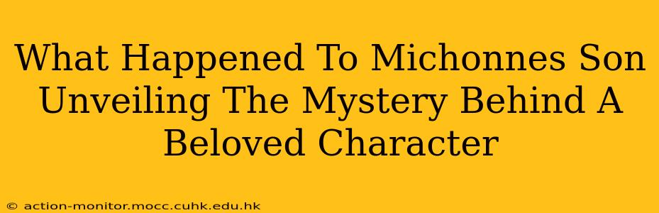 What Happened To Michonnes Son Unveiling The Mystery Behind A Beloved Character