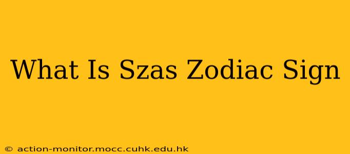 What Is Szas Zodiac Sign