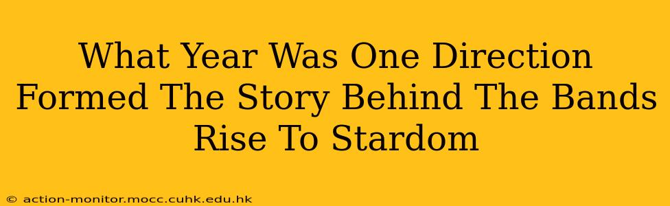 What Year Was One Direction Formed The Story Behind The Bands Rise To Stardom