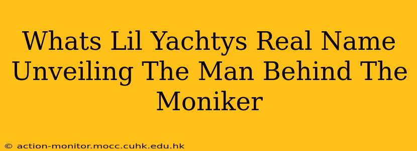 Whats Lil Yachtys Real Name Unveiling The Man Behind The Moniker