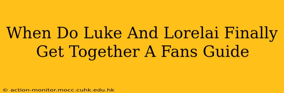 When Do Luke And Lorelai Finally Get Together A Fans Guide