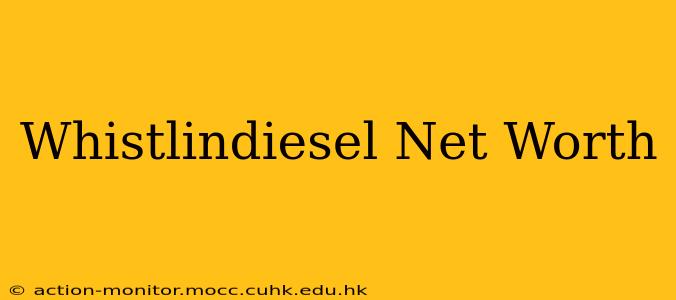 Whistlindiesel Net Worth