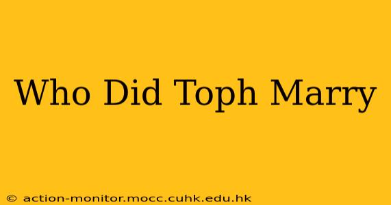 Who Did Toph Marry