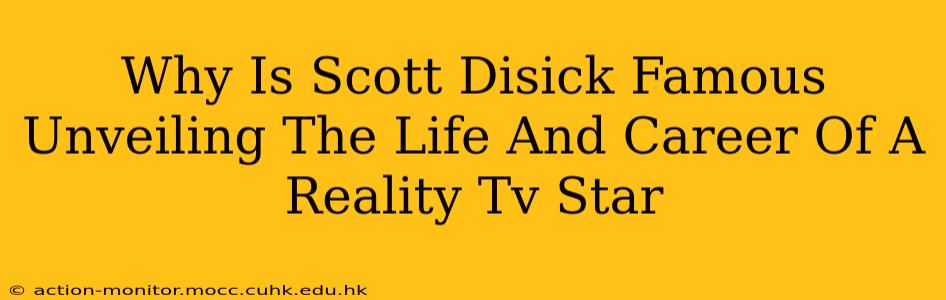 Why Is Scott Disick Famous Unveiling The Life And Career Of A Reality Tv Star