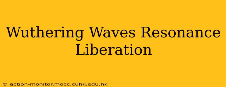 Wuthering Waves Resonance Liberation