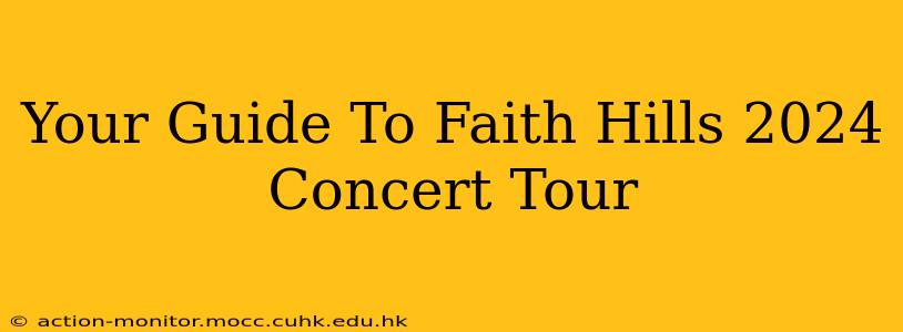 Your Guide To Faith Hills 2024 Concert Tour
