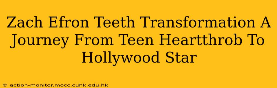 Zach Efron Teeth Transformation A Journey From Teen Heartthrob To Hollywood Star