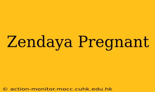 Zendaya Pregnant