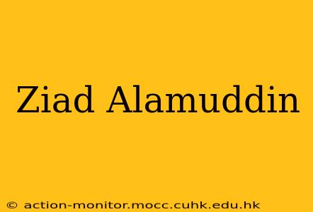 Ziad Alamuddin