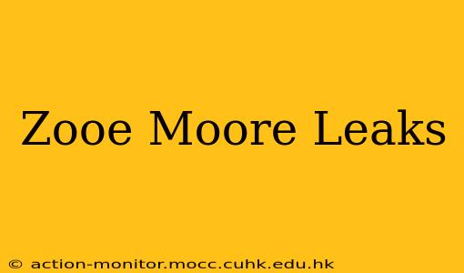 Zooe Moore Leaks