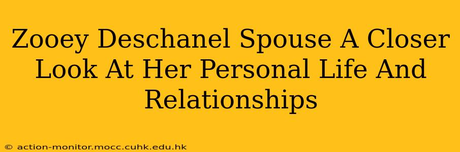 Zooey Deschanel Spouse A Closer Look At Her Personal Life And Relationships